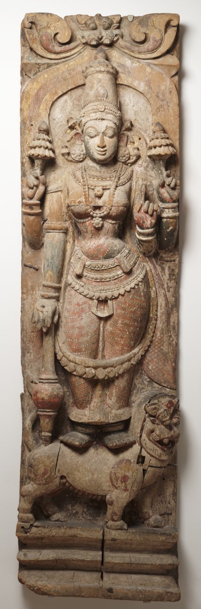 Durga, c.15th? -18th centurydani af Indian School