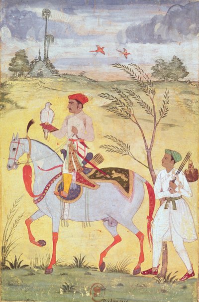 Kejser Jahangir (1569-1627) af Indian School