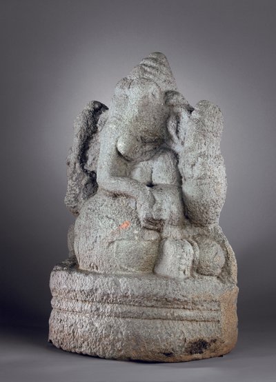 Ganesha, 12.-13. århundrede (granit) af Indian School