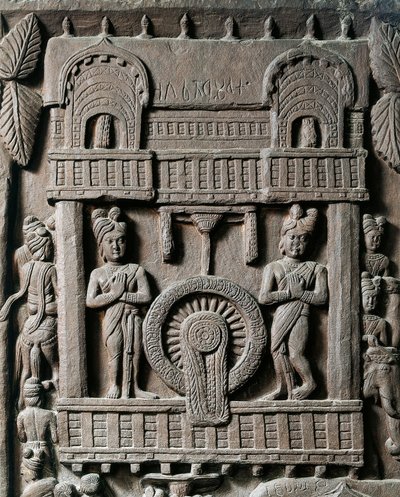 Indisk kunst, hinduisme: lavrelief, der repræsenterer kong Prasenjit II