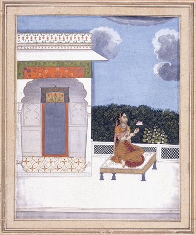 Malasri Ragini, ca. 1760-70 af Indian School