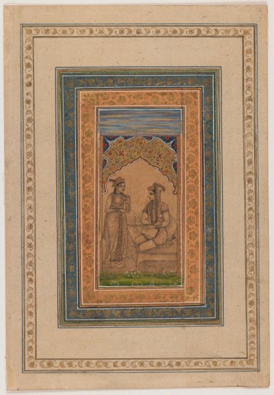 Miniature (recto af 375850) af Indian School