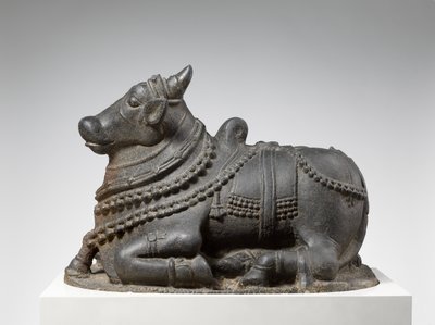 Nandi (granit) af Indian School