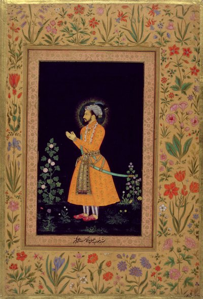 Portræt af Shah Jahan (1592-1666) Mughal, ca. 1632 af Indian School