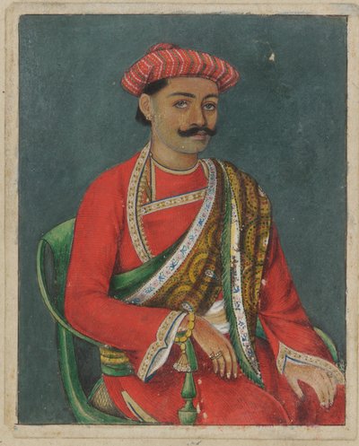 Portræt af en ung mand af Indian School