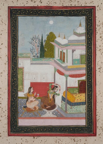 Første Ragini, ca. 1790 af Indian School