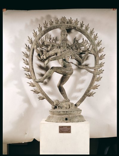 Shiva Nataraja, Dravidian (bronze) (se også 239922) af Indian School