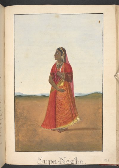 Surpanakha, søster til Ravana af Indian School