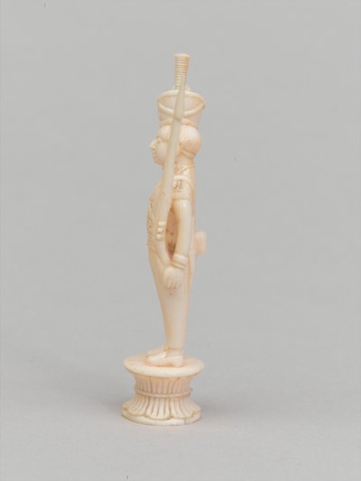 Hvid bonde, skakbrik, Indien, 1820 ca af Indian School