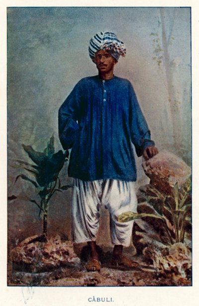 Indiske indfødte: Cabuli (farvet foto) af Indian photographer