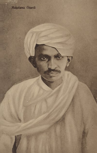 Mahatma Gandhi af Indian photographer