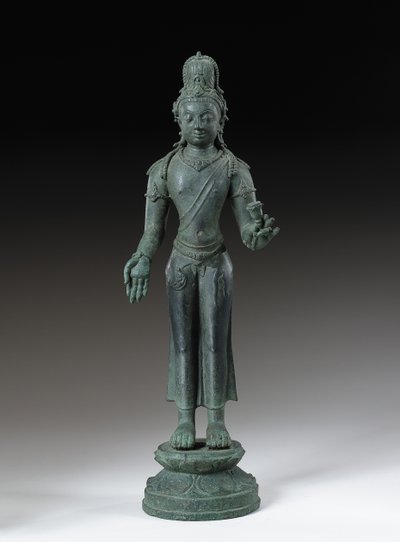 Figur af Avalokitesvara (bronze) af Indonesian