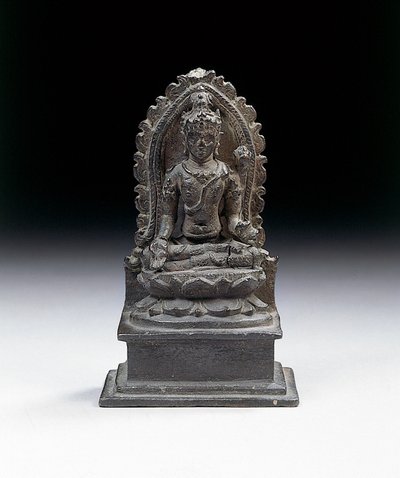 Javanesisk figur af Padmapani, slutningen af det 9. århundrede (bronze) af Indonesian