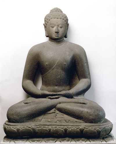 Amitabha fra Borobudur (andesite) af Indonesian School