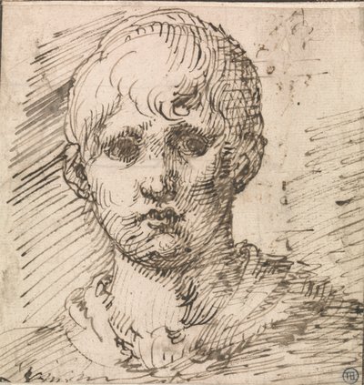 Hoved af en dreng af Inigo Jones