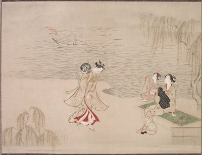 Skønheder ved kysten af Ippitsusai Bunchō