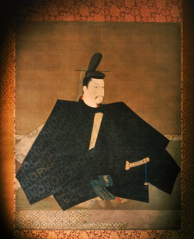 Et portræt af shogun Minamoto Yoritomo i et buddhistisk tempel, 2005 (foto) af Ira Block