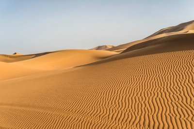 Sandklitter i Erg Chebbi i det sydøstlige Marokko, 2014 (foto) af Ira Block