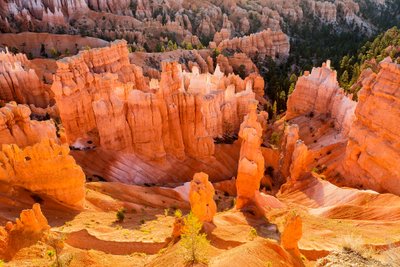 Solopgang på Hoodoos i Bryce Canyon National Park, 2012 (foto) af Ira Block