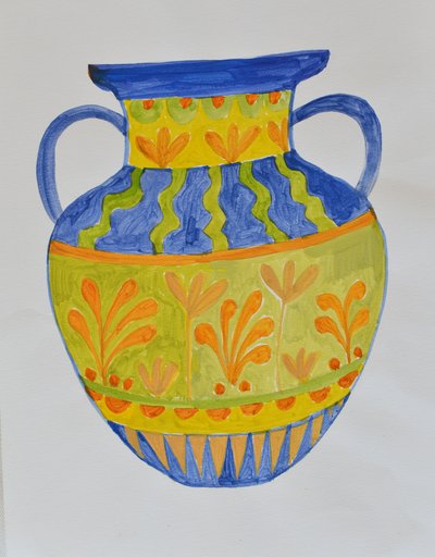 græsk vase af Iria Fernandez