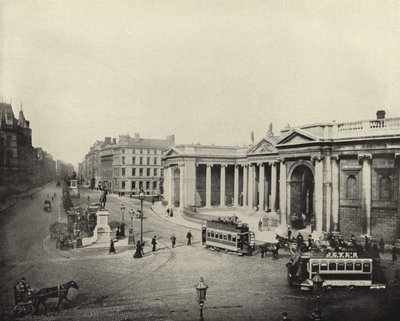 Bank of Ireland, tidligere Parliament House, Dublin (s/h-billede) af Irish Photographer