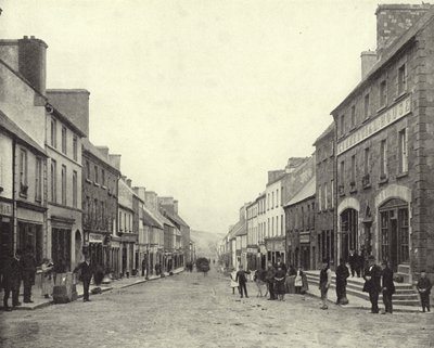 Castlebar, County Mayo (s/h-billede) af Irish Photographer
