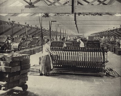 Linen Factory, Belfast (s/h foto) af Irish Photographer