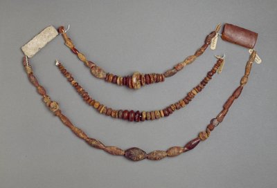 Halstatt Periode halskæde (rav) af Iron Age