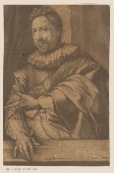 Portræt af Theodore van Loon af Isaac Beckett (possibly)