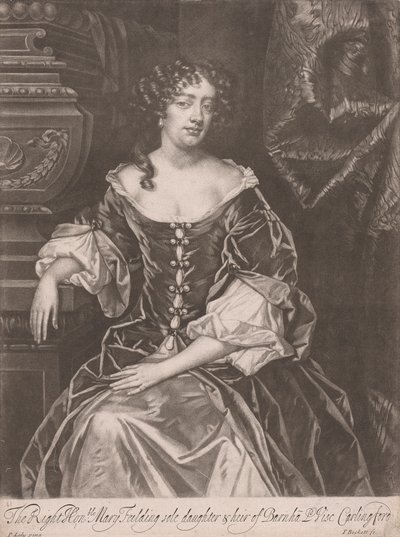 The Right Honorable Mary Feilding eneste datter og arving efter Barnha Lord Viscount Cardingford af Isaac Beckett