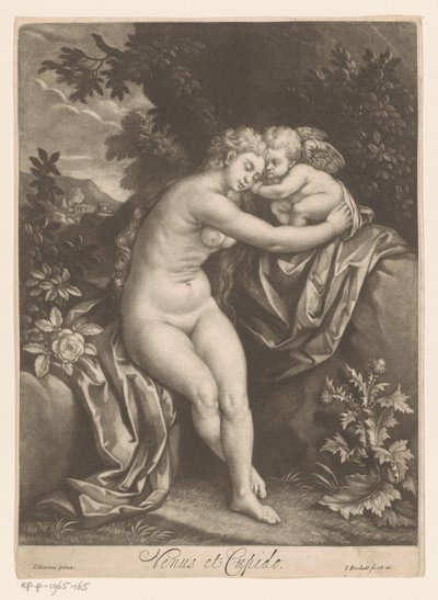 Venus og Amor Venus og Amor (titel på objekt) af Isaac Beckett