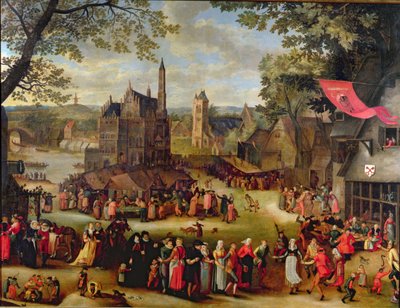 En flamsk messe af Isaac Claesz Swanenburgh