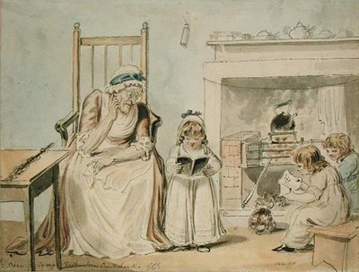 En Dame Skole af Isaac Cruikshank
