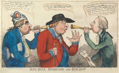 John Bull getäuscht alias Beidohrig af Isaac Cruikshank