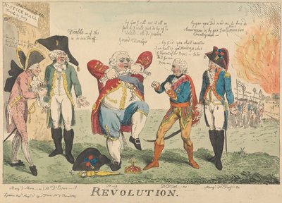 Revolution af Isaac Cruikshank