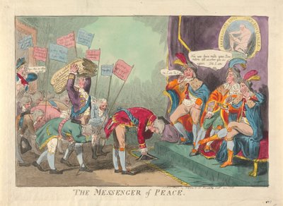 Der Friedensbote af Isaac Cruikshank