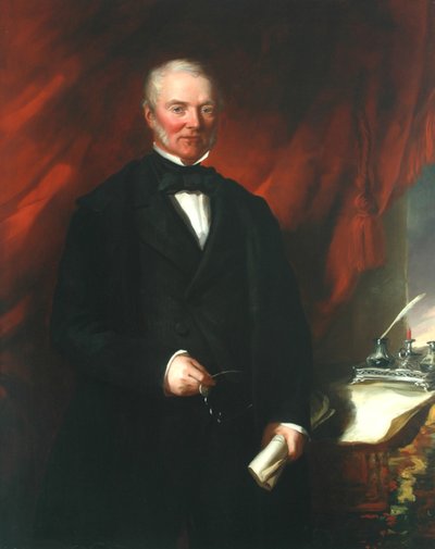 Robert Milligan, ca. 1855 af Isaac Faulkner Bird