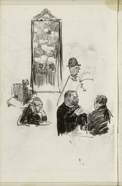 Mænd i en virksomhed af Isaac Israels