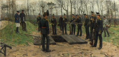 Militær begravelse af Isaac Israels