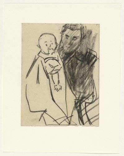 Mor med barn af Isaac Israels