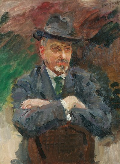Portræt af J. Wolterbeek Muller af Isaac Israels
