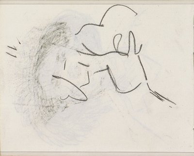 Studie, muligvis et figurstudie af Isaac Israels