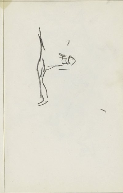 Studie, muligvis et figurstudie af Isaac Israels