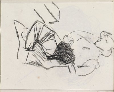 siddende kvinde af Isaac Israels