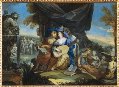 Musikalske allegorier ... af Isaac Moillon
