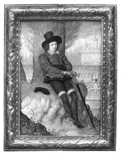 Portræt af en ung mand, c1590-1595, 1896. af Isaac Oliver I