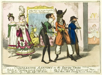 Sammenlignende anatomi af Isaac Robert Cruikshank