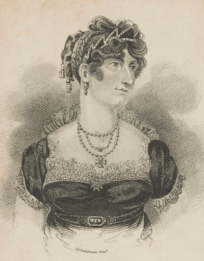 Hendes Kongelige Højhed Prinsessen af Wales af Isaac Robert Cruikshank
