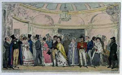 Forlader Operaen, pub. af C. Smith af Isaac Robert Cruikshank