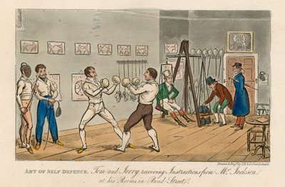 Selvforsvarskunst af Isaac, Robert and George Cruikshank
